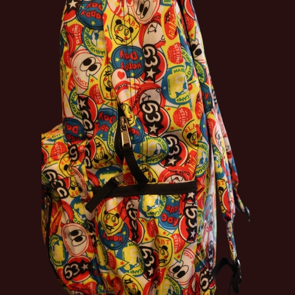 NWT Trendy Design Stylish Multiple Zippered Bag Laptop Backpack, Size XL, Unisex - Picture 2 of 8